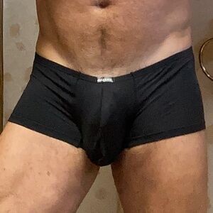 Black sexy briefs
